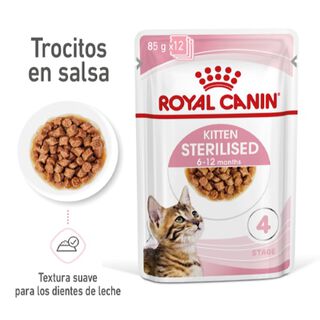 Royal Canin Kitten Sterilised salsa sobre para gatos